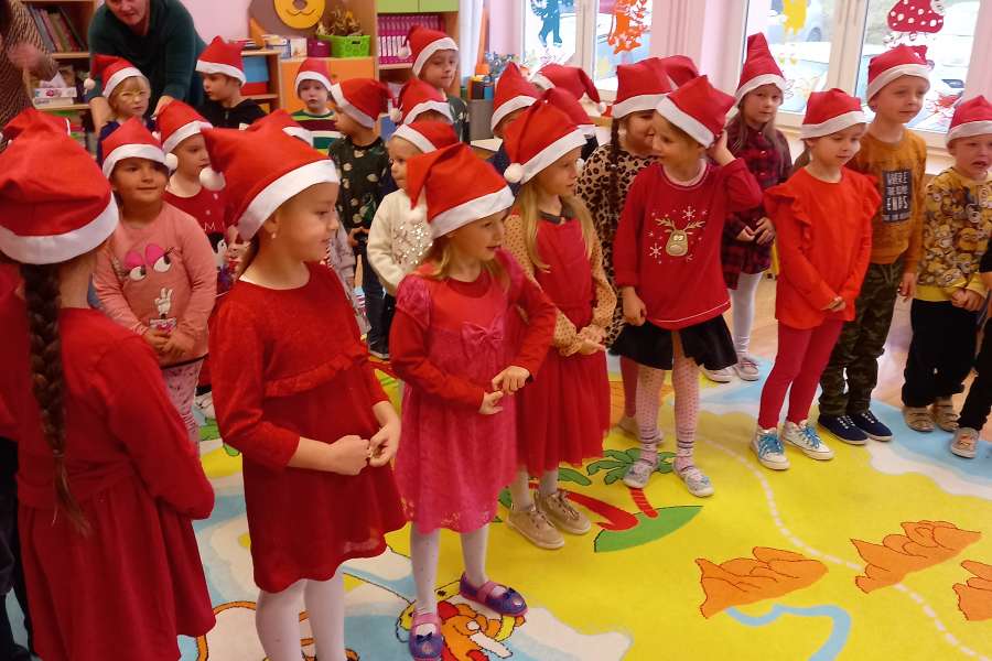 Wizyta Świetego Mikołaja w Oddziale Przedszkolnym