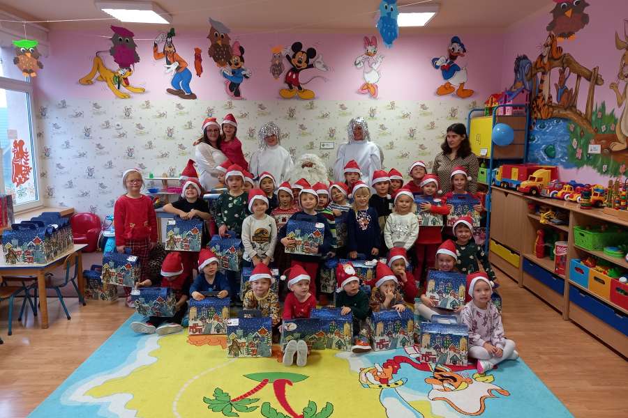 Wizyta Świetego Mikołaja w Oddziale Przedszkolnym