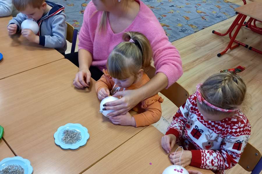 Zajęcia przedświateczne z rodzicami