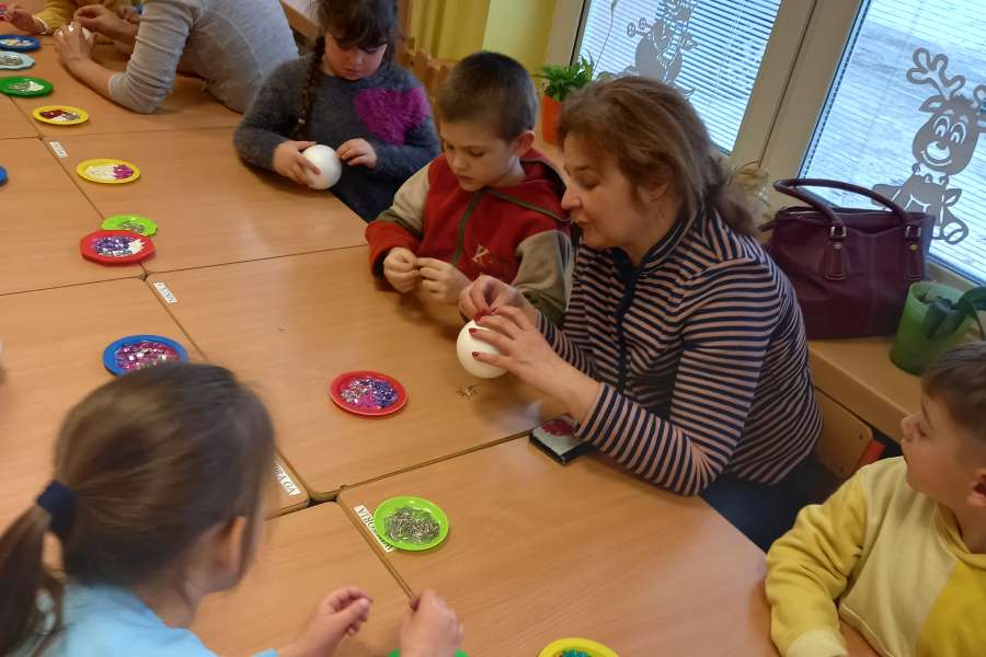 Zajęcia przedświateczne z rodzicami