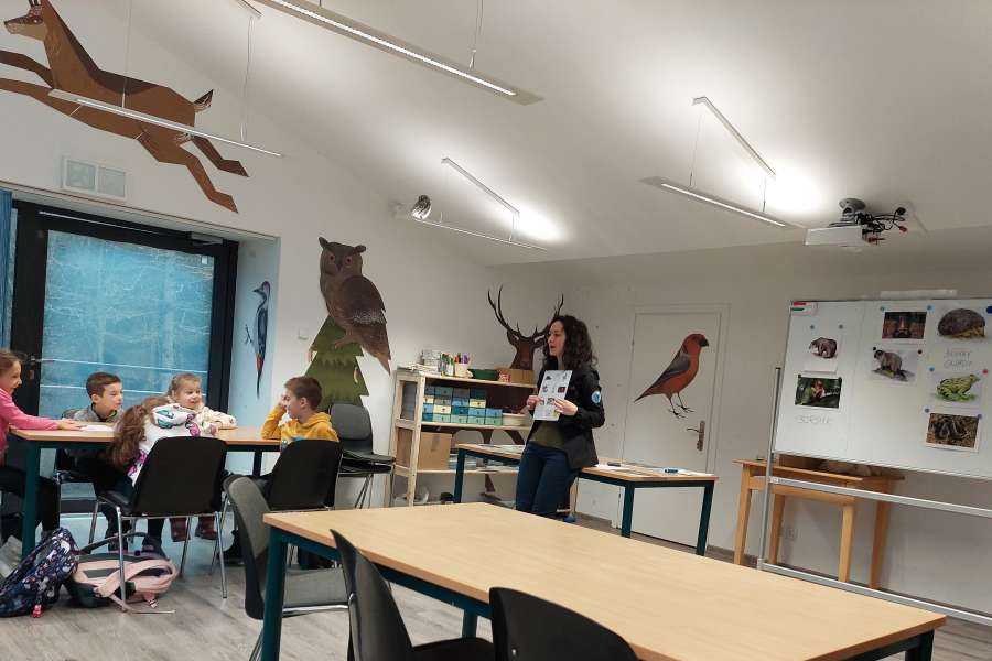 ZAJĘCIA UCZNIÓW KLASY 1 W CEP TPN