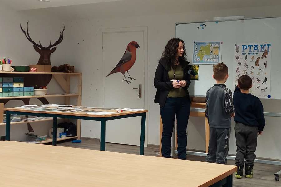 ZAJĘCIA UCZNIÓW KLASY 1 W CEP TPN