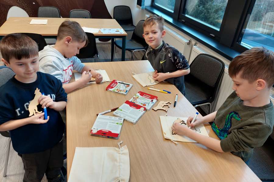 ZAJĘCIA UCZNIÓW KLASY 1 W CEP TPN