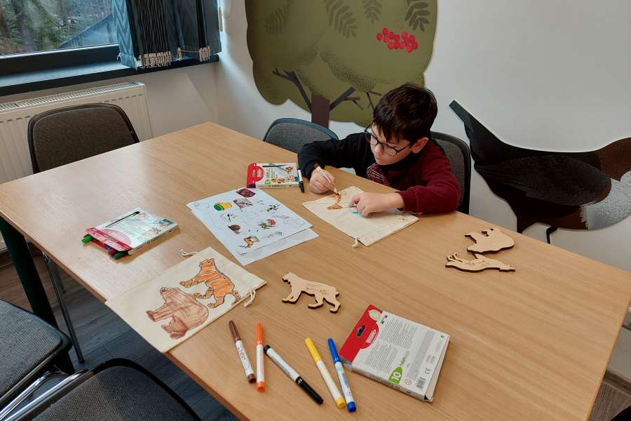 ZAJĘCIA UCZNIÓW KLASY 1 W CEP TPN