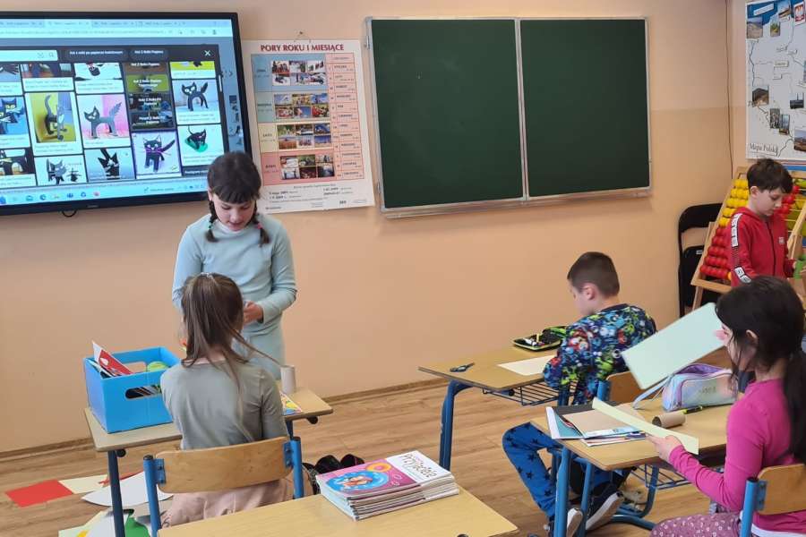 Dzień Kota w klasach I -III