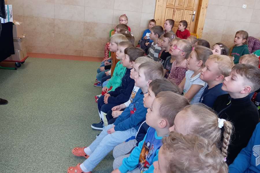 Wizyta Waldemara Cichonia w Szkole Podstawowej nr 7