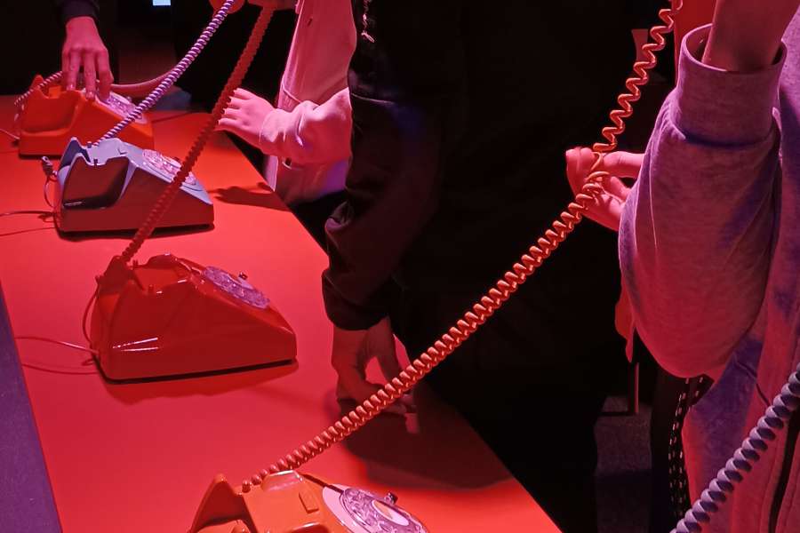 Wycieczka klasy 7 i 8 do Centrum Pożarniczego w Dobczycach.