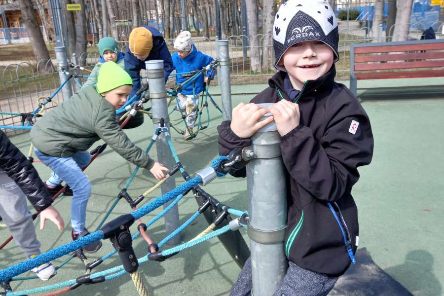 Wyjazd do kina na spektakl teatralny pt. " Kubuś Puchatek”.pp2425
