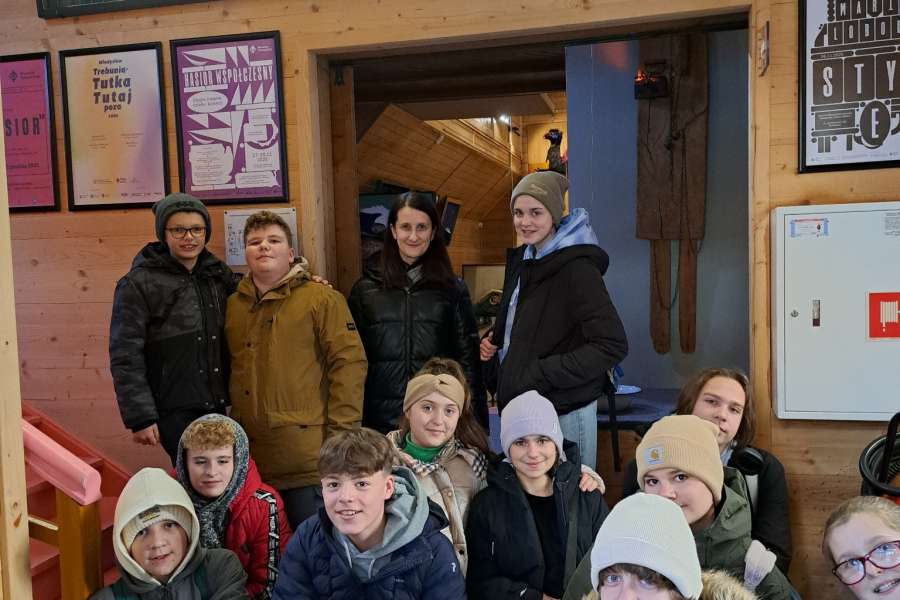 Wyjście klasy 6 do Muzeum Hasiora