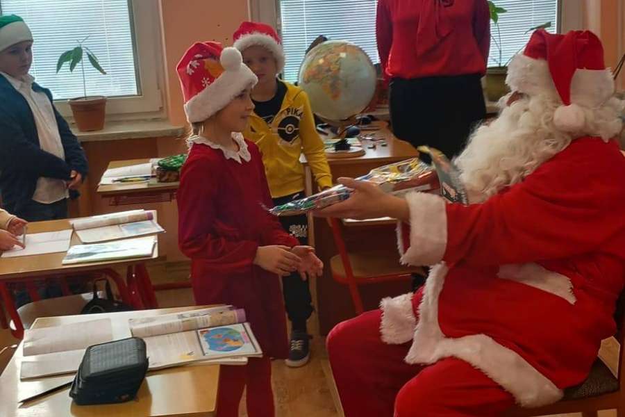 Wizyta Mikołaja w SP7!2025