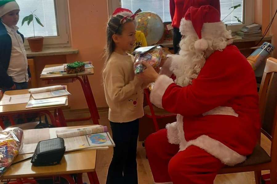 Wizyta Mikołaja w SP7!2025