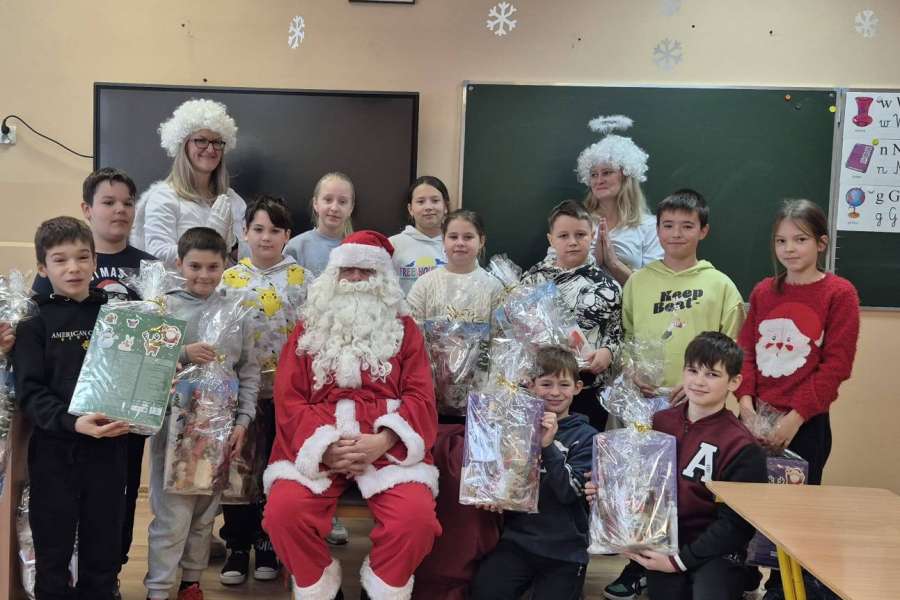 Wizyta Mikołaja w SP7!2025