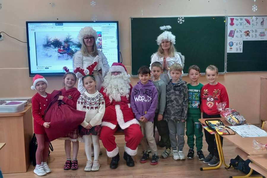 Wizyta Mikołaja w SP7!2025