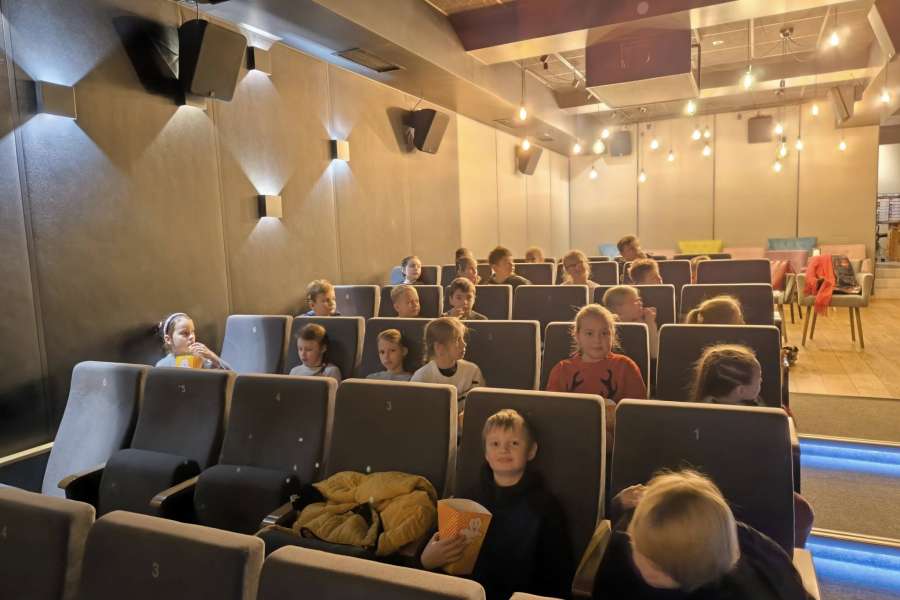 Wyjście klas 2 i 3 do kina