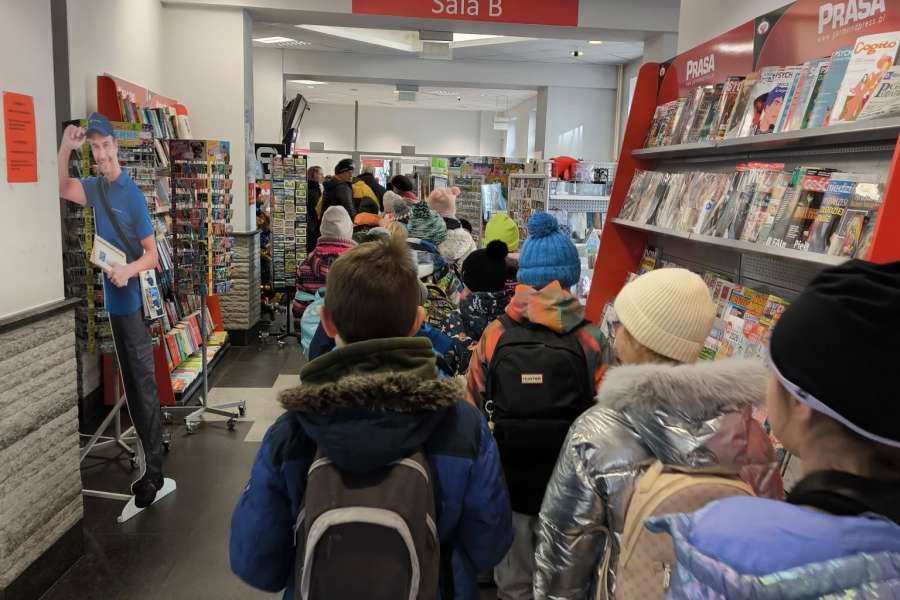 Wyjście klas 2 i 3 do kina