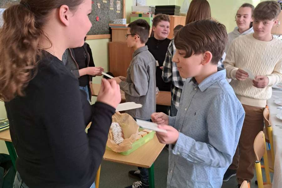 Wigilie klasowe w naszej szkole2025