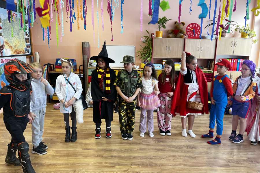 Zabawa karnawałowa w klasach 1–3-2026